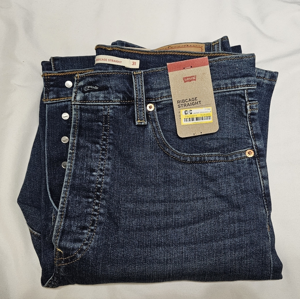 Levi's Ribcage Straight Jeans 31